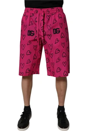Dolce & Gabbana Hombre, Pantalones cortos, Rosa, Talla: M