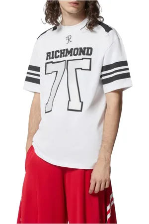 John Richmond Hombre, Camisetas, Blanco, Talla: XL