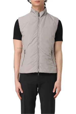 MOORER Hombre, Chaquetas, Gris, Talla: S