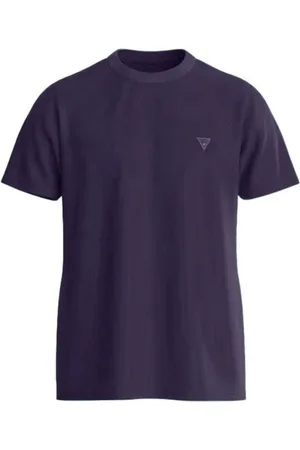 Guess Hombre, Camisetas, Azul, Talla: M