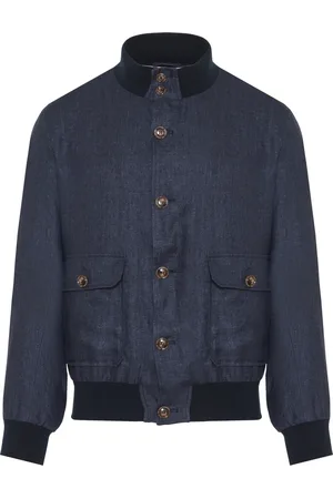 BARBA Hombre, Chaquetas, Azul, Talla: 2XL