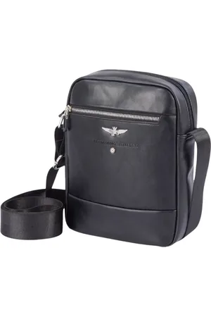 Aeronautica Militare Hombre, Bolsos, Negro, Talla: ONE Size