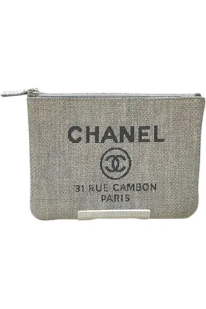 CHANEL Mujer, De segunda mano, Gris, Talla: ONE Size