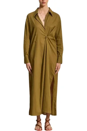 MARE DI LATTE Mujer, Vestidos, Verde, Talla: S