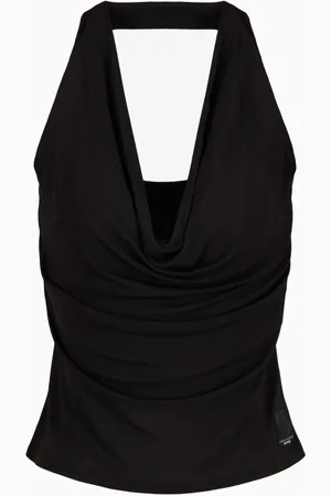 Armani Exchange Mujer, Camisetas, Negro, Talla: L