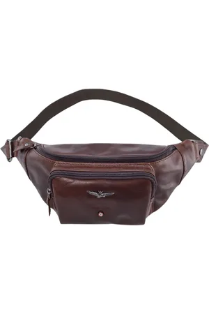 Aeronautica Militare Hombre, Bolsos, Marrón, Talla: ONE Size