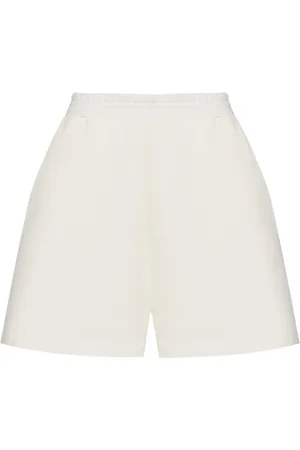 Emporio Armani Mujer, Pantalones cortos, Blanco, Talla: M