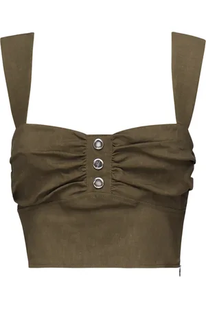 Pinko Mujer, Camisetas, Verde, Talla: S