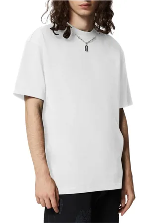 John Richmond Hombre, Camisetas, Blanco, Talla: L