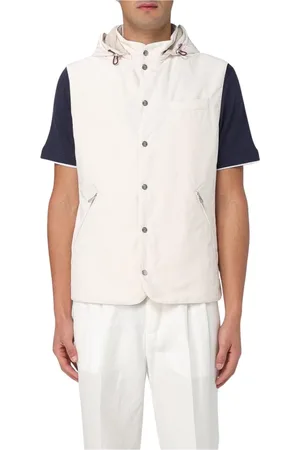 Brunello Cucinelli Hombre, Chaquetas, Blanco, Talla: XL