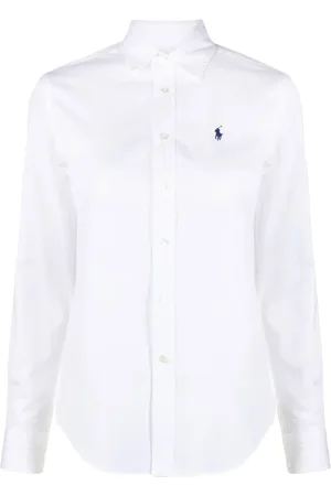 Ralph Lauren Mujer, Blusas y Camisas, Blanco, Talla: L