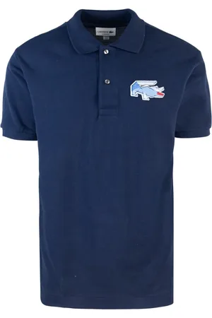 Lacoste Hombre, Camisetas, Azul, Talla: L