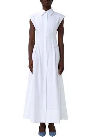 Sportmax Mujer, Vestidos, Blanco, Talla: S