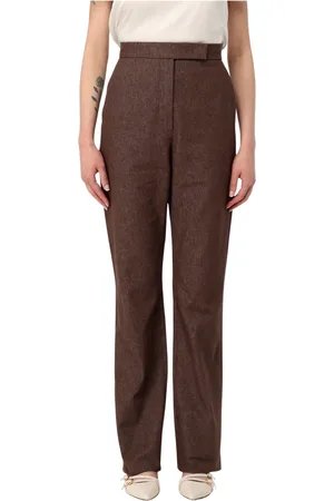 Max Mara Mujer, Pantalones, Marrón, Talla: XS