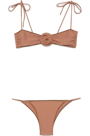 LA REVECHE Mujer, Trajes de baño, Marrón, Talla: L