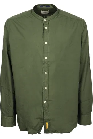 B.D.BAGGIES Hombre, Camisas, Verde, Talla: S
