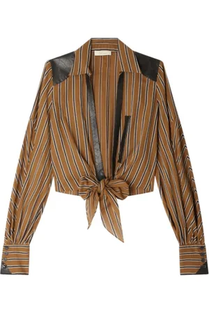 Mes Demoiselles Mujer, Blusas y Camisas, Marrón, Talla: 2XS