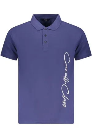Roberto Cavalli Hombre, Camisetas, Azul, Talla: XL