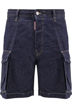 Dsquared2 Hombre, Pantalones cortos, Azul, Talla: L