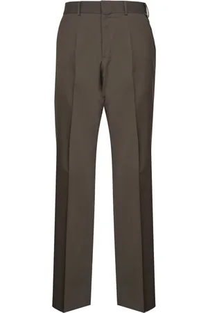 Fendi Hombre, Pantalones, Gris, Talla: M