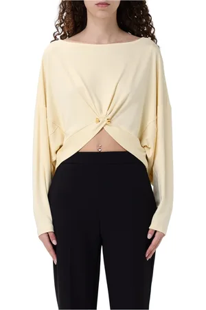 Elisabetta Franchi Mujer, Camisetas, Amarillo, Talla: L