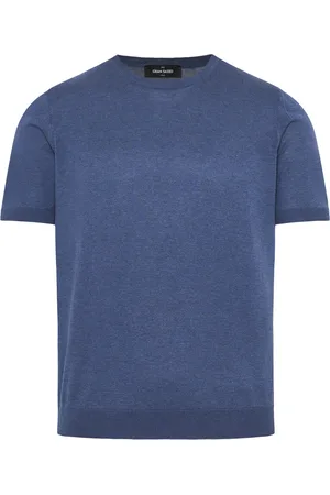 Gran Sasso Hombre, Camisetas, Azul, Talla: XL