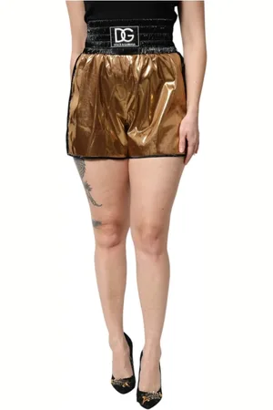 Dolce & Gabbana Mujer, Pantalones cortos, Marrón, Talla: S