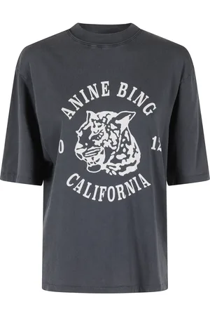 ANINE BING Mujer, Camisetas, Negro, Talla: S