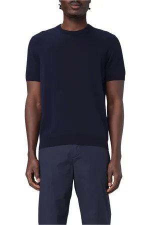 ZANONE Hombre, Jerseys, Azul, Talla: S