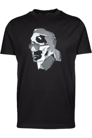 Karl Lagerfeld Hombre, Camisetas, Negro, Talla: XL