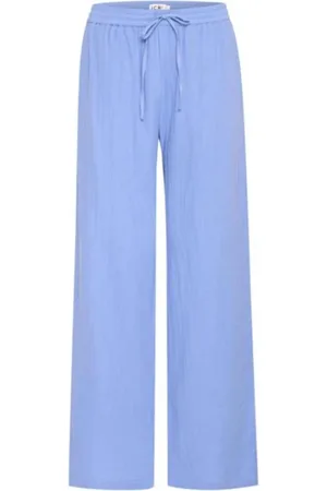 Ichi Mujer, Pantalones, Azul, Talla: S