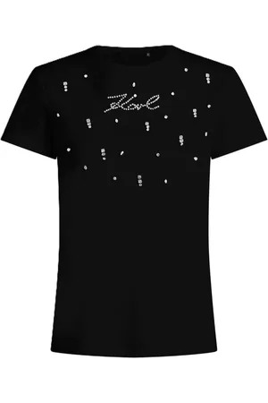 Karl Lagerfeld Mujer, Camisetas, Negro, Talla: S