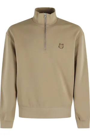 Maison Kitsuné Hombre, Sudaderas, Verde, Talla: S