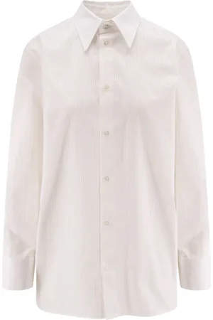 Saint Laurent Mujer, Blusas y Camisas, Blanco, Talla: L