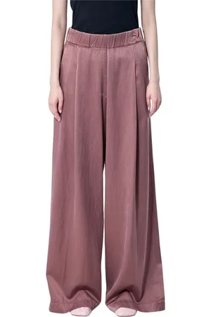 DRIES VAN NOTEN Mujer, Pantalones, Rojo, Talla: S