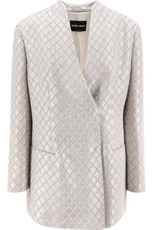 Giorgio Armani Mujer, Chaquetas, Gris, Talla: M