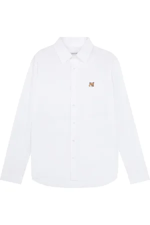 Maison Kitsuné Hombre, Camisas, Blanco, Talla: S