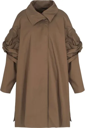 Emporio Armani Mujer, Abrigos, Marrón, Talla: S
