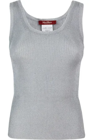 Max Mara Mujer, Camisetas, Gris, Talla: XS