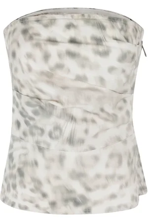 ROTATE Mujer, Camisetas, Blanco, Talla: 2XS