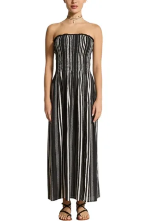 MARE DI LATTE Mujer, Vestidos, Negro, Talla: M