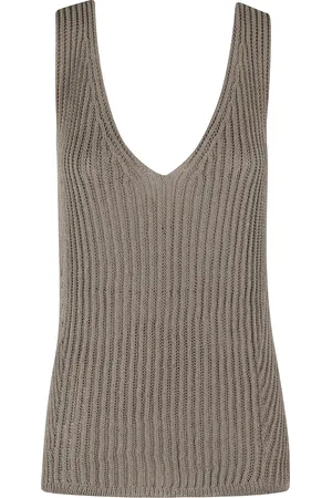 Max Mara Mujer, Camisetas, Gris, Talla: M