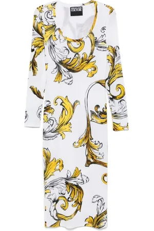 VERSACE Mujer, Vestidos, Blanco, Talla: M