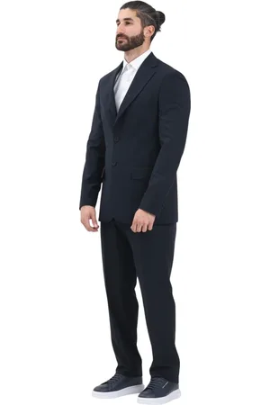 Roberto Cavalli Hombre, Trajes, Azul, Talla: XL