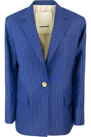 A PAPER KID Mujer, Chaquetas, Azul, Talla: 2XS