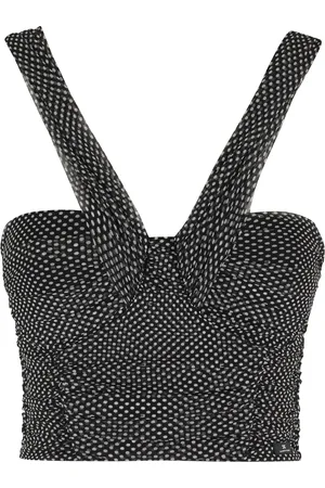 Elisabetta Franchi Mujer, Camisetas, Negro, Talla: L