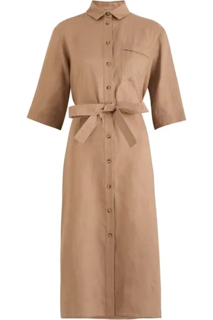 Max Mara Mujer, Vestidos, Marrón, Talla: L