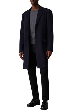Calvin Klein Hombre, Abrigos, Azul, Talla: S