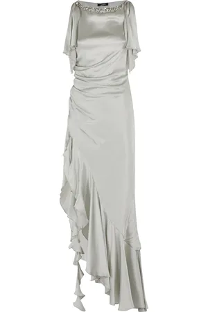 AMEN Mujer, Vestidos, Gris, Talla: M