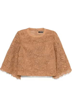 Karl Lagerfeld Mujer, Blusas y Camisas, Marrón, Talla: M